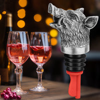 Wild Boar Head Bottle Pourer