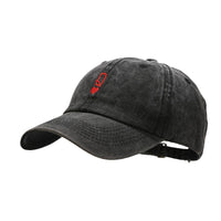 King of Hearts Queen of Hearts Washed-out Vintage Matching Baseball Caps