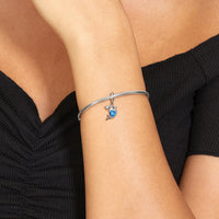 Love Shark Colgante Ocean Series S925 Cuentas de plata DIY