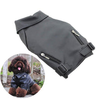 Leather Motorcycle Dog Spring Autumn Jacket
