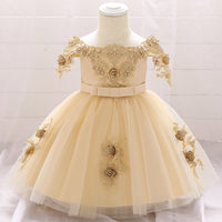Girls Photography Full Moon Christening Dress