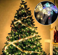 Guirlande de ruban de lumières de Noël