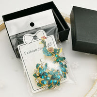 Broche De Pavo Real Moda Retro Europea Y Americana
