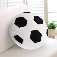 Sports Ball Shaped Plush Cushion Pillows