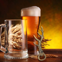 Deer Antler Bottle Opener