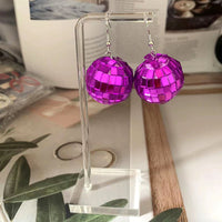 Vintage Disco Ball Earrings