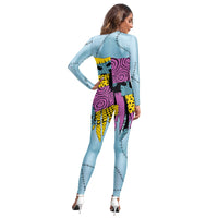Disfraz de Halloween, Navidad, noche de terror, disfraz de Sally, juego de rol, pantalones de una pieza con estampado Digital 3D