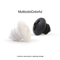 Screw Shaped White Wine And Red Wine Preservation Silicone Bottle Stopper