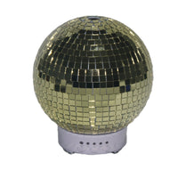 Espejo giratorio reflectante aromaterapia humidificador bola de discoteca