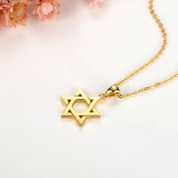 Star of David Pendant Necklace