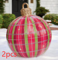 Inflatable PVC Christmas Ornament Balls