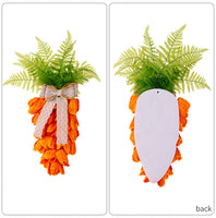 Carrot Wreath With Lights