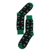 Green Frogs Novelty Socks (Mens)