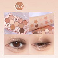 Hold Live Honeycomb Breakfast Tea 9-Colors Eyeshadow Palette