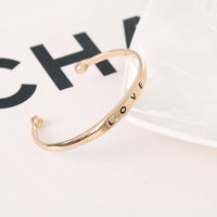 Love Cuff Bangle Bracelet