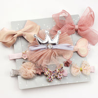 Baby Bows and Headband Set