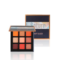 Beauty Glazed 9-colors Eyeshadow Palettes Solar System Planets