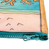 Brave Free & Wild As The Sea - Zipper Folder