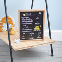 Bee - Inset Milestone Sign