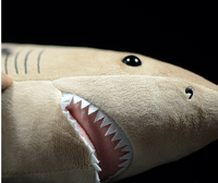 Cute tiger shark doll