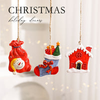 Resin Christmas Tree Ornaments Santa