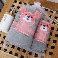 Quality Baby Bear Bath Towel Gift Set