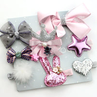 Baby Bows and Headband Set