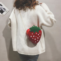 Strawberry Chain Crossbody Purse