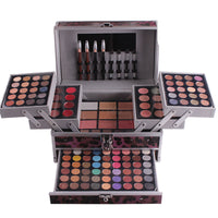 Miss Rose Leopard Print Professional Makeup Kit