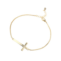 18k Gold 925 Sterling Silver Cross Jewelry
