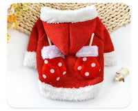 Winter Mittens Hoodie Pet Sweatshirt