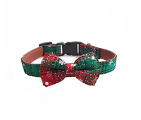 Plaid Christmas Series Pet Collar Dog Collar Leash