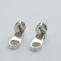 Creative fun zipper earrings