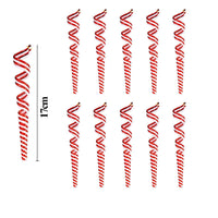 Candy Cane Stripe Christmas Tree Ornaments