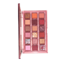 Hudamoji Naughty Nude Rose 18-color Eyeshadow Palette