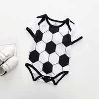 Barboteuse grenouillère à imprimé ballon de football (bébé/enfant en bas âge)