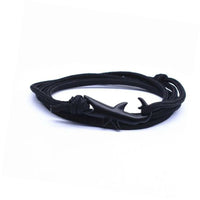 Bracelet requin dominateur pour hommes et femmes, bijoux animaux requin sauvage