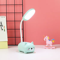 Lampe de nuit à chargement USB LED pour animaux de compagnie de dessin animé