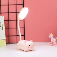Lampe de nuit à chargement USB LED pour animaux de compagnie de dessin animé