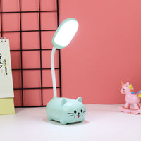 Lampe de nuit à chargement USB LED pour animaux de compagnie de dessin animé