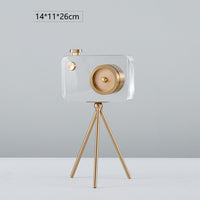 Crystal Camera Decoration Creative Jewelry