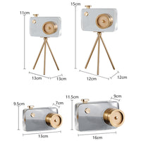 Crystal Camera Decoration Creative Jewelry