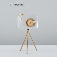 Crystal Camera Decoration Creative Jewelry