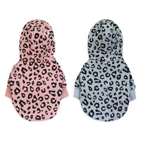 Leopard Printing Hooded Pet Seatshirt