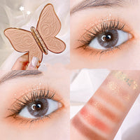 Butterfly Eyeshadow Blush Highlighter Palette