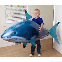 Poisson volant à télécommande infrarouge, Suspension pneumatique électrique, requin, poisson Clown, ballon à hélium, jouet gonflable