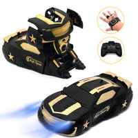 Transforming Wall Climbing Car Gesture Sensing Remote Control Car