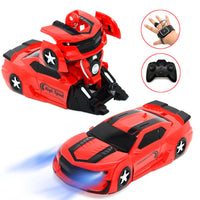 Transforming Wall Climbing Car Gesture Sensing Remote Control Car