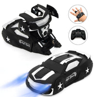 Transforming Wall Climbing Car Gesture Sensing Remote Control Car