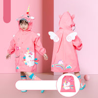 Manteaux imperméables mignons en forme d'animaux de dessin animé (tout-petit/enfant)